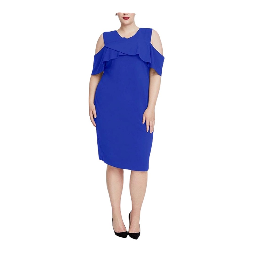 RACHEL Rachel Roy Jolie Sheath Dress - Blue